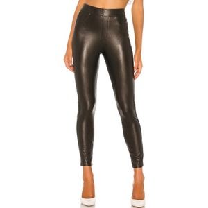 Spanx Like Leather Skinny Pant Classic Black Medium
